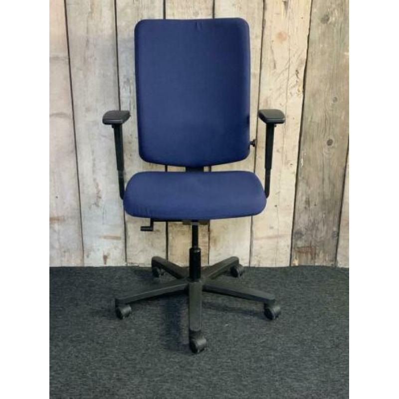 20x Konig + Neurath bureaustoel, blauwe stof