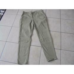 Legergroen strecht nieuwe broek van L.O.G.G. maat 42