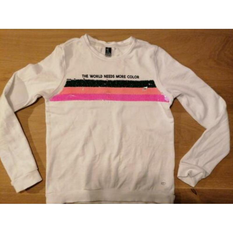 Leuke girls sweater mt 158 jilly