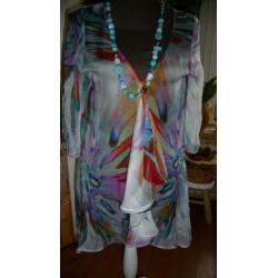 voile supertrash tuniek blouse maat 36
