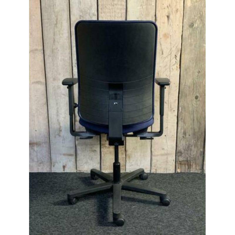 20x Konig + Neurath bureaustoel, blauwe stof