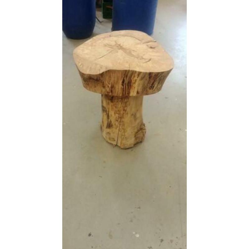 Bijzettafel hoogte 72.5 op zijn breeds 60 cm