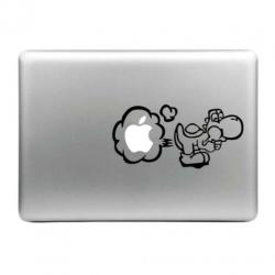 Macbook 13" of 15" sticker yoshi fart