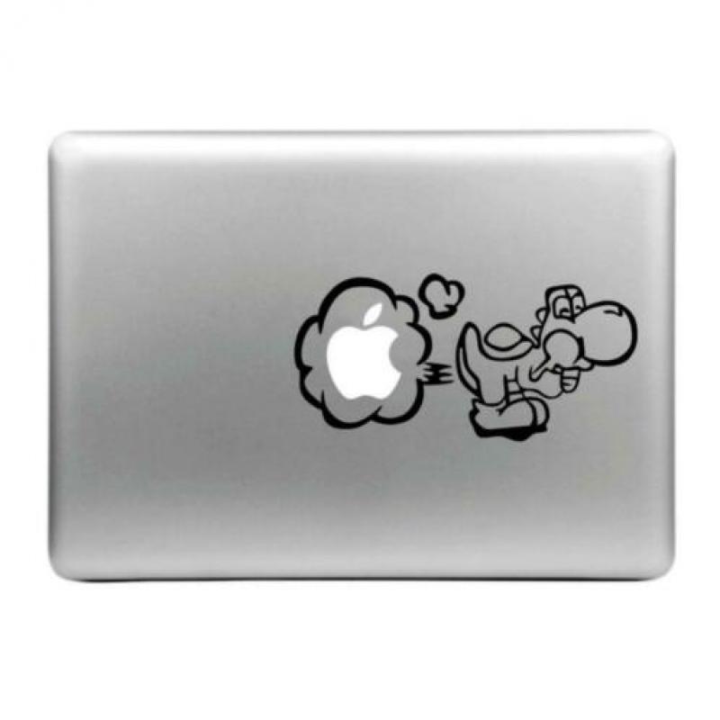 Macbook 13" of 15" sticker yoshi fart