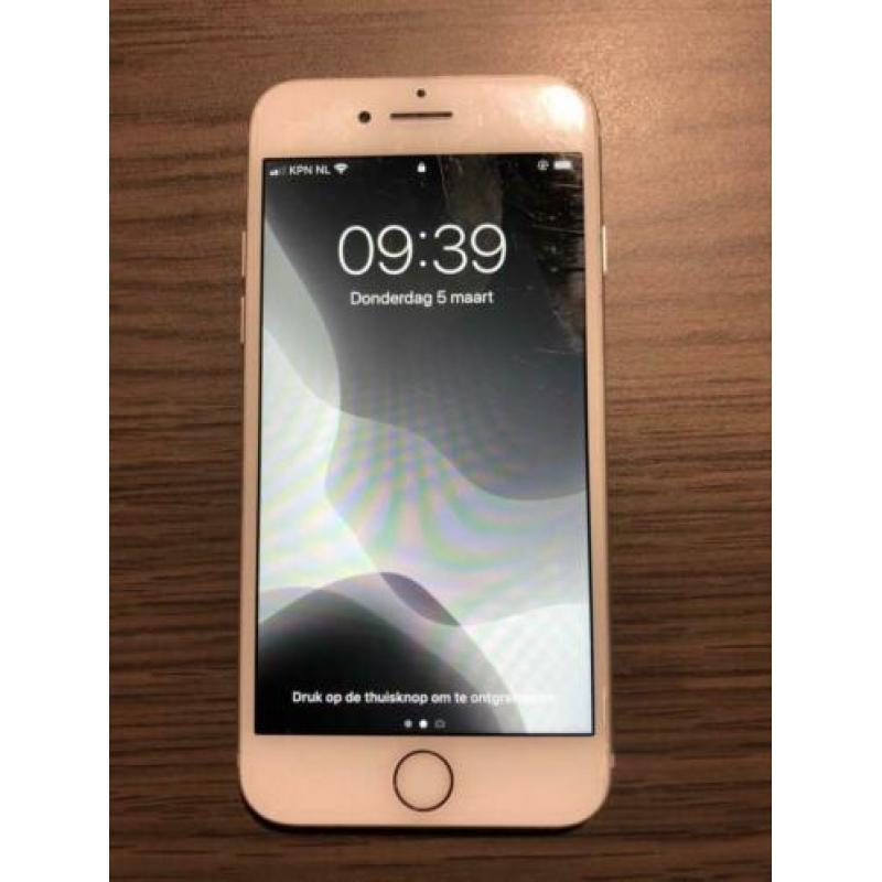 iPhone 7, 128 GB, zilver