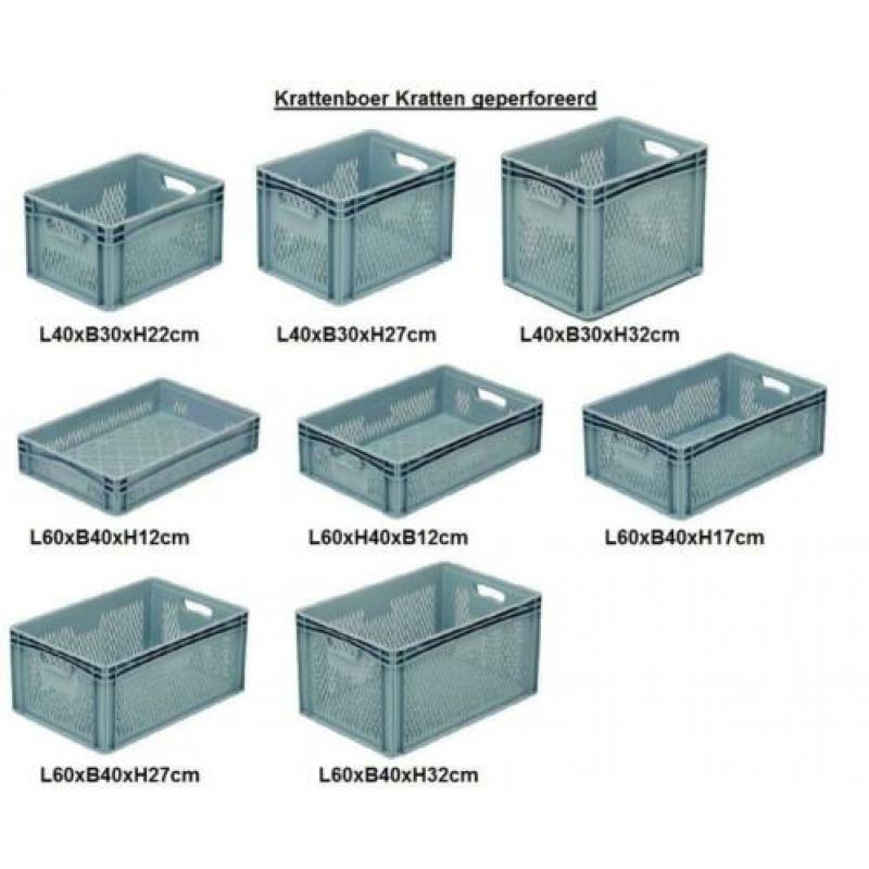 Nieuwe Pl. BAKKEN OPSLAGBAK KISTEN KRATTEN 40x30x22cm KIST