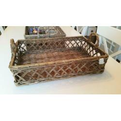 Riviera Maison rattan tray / dienblad