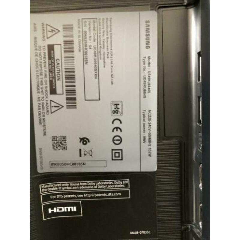 Samsung UHD TV UE49KU6640