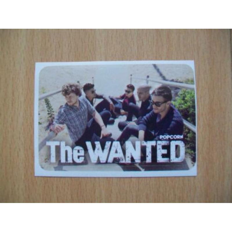 Sticker van The Wanted - 5 stickers