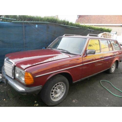 oldtimer mercedes w123 300td