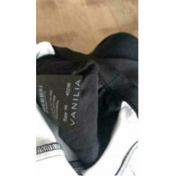 Vanilia broek Audreys Zwart maat 38
