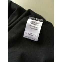 Leuk zwart leren vintage rokje. Maat S