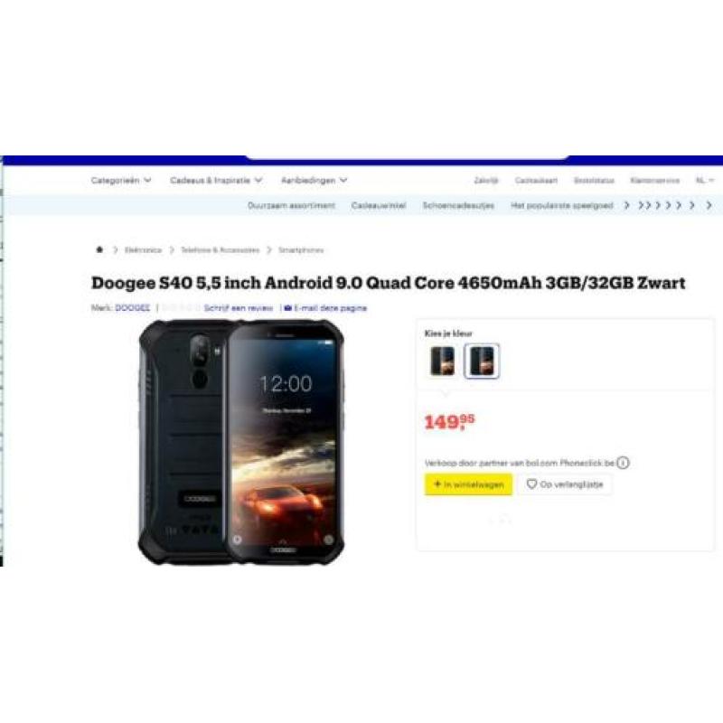 mobiele telefoon Doogee
