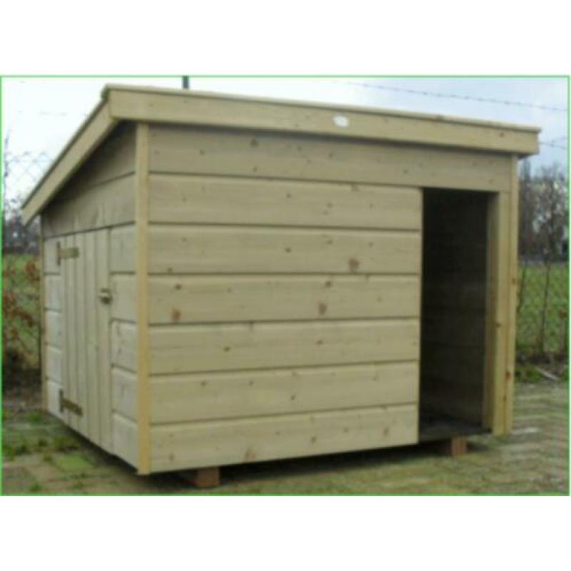 RUIME hondenhokken met overdekte kennel ook losse kennels
