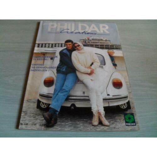 PHILDAR Créations Breien Nr. 238 Gemakkelijk te breien Ontd