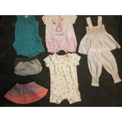 Leuk zomer pakket meisjesbabykleding maat 68