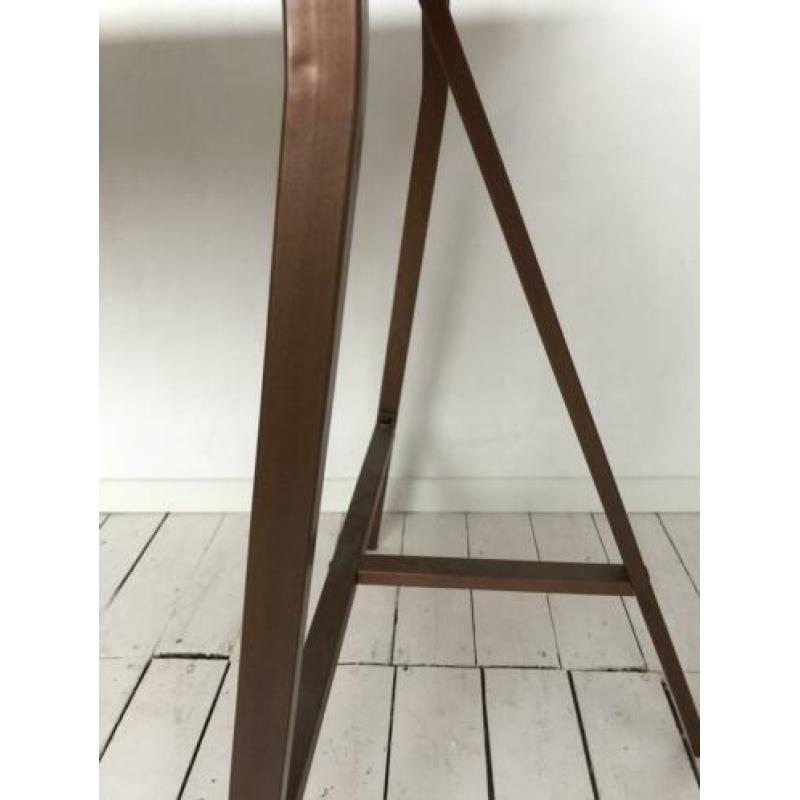 Donkerbruin IKEA-bureau LINNMON