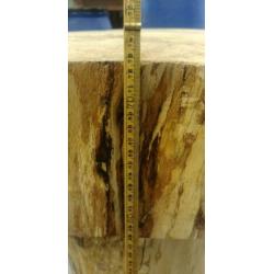 Bijzettafel hoogte 72.5 op zijn breeds 60 cm