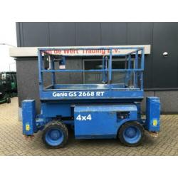 GENIE hoogwerker schaarlift GENIE GS2668 RT 4x4 kubota DIESE