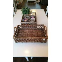 Riviera Maison rattan tray / dienblad