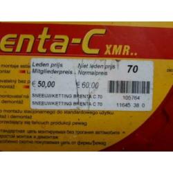 Pewag Brenta-C XMR 70 sneeuwkettingen.