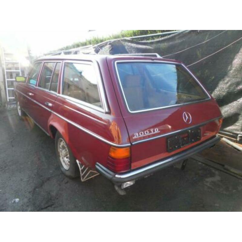oldtimer mercedes w123 300td