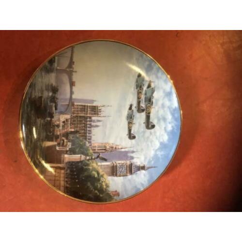 Twee Franklin Mint borden Spitfire