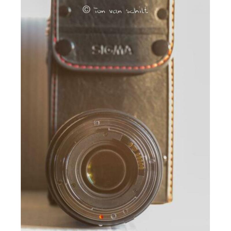 Sigma lens met Eos vatting