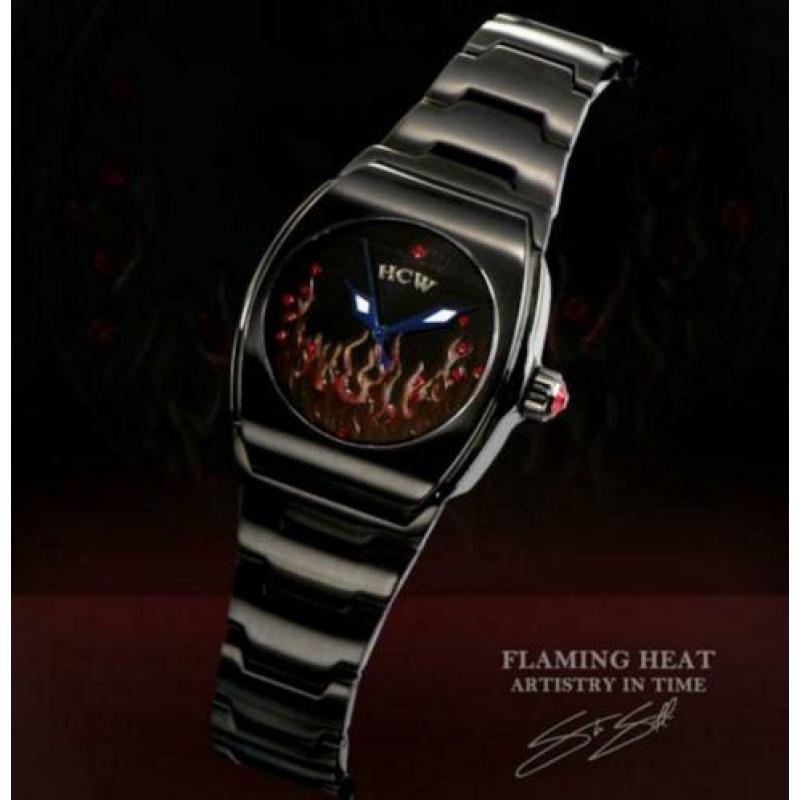 Handgemaakt HCW Flaming Heat horloge (Lim. Ed. 006 van 500)