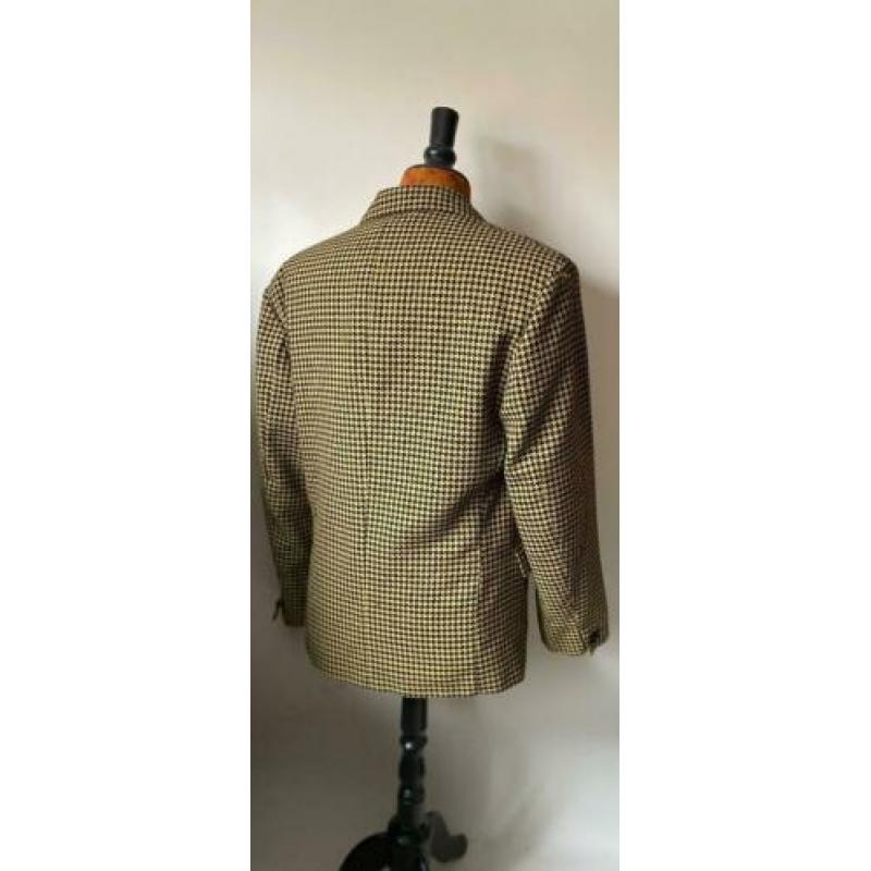 Vintage. Frits Klarenbeek. Geruit colbert/jasje.mt 50.