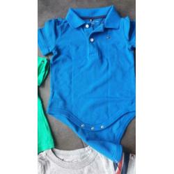5 delige Tommy hilfiger kledingpakket maat 80