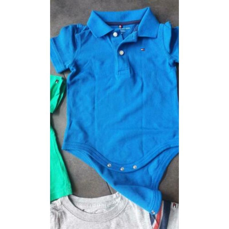 5 delige Tommy hilfiger kledingpakket maat 80