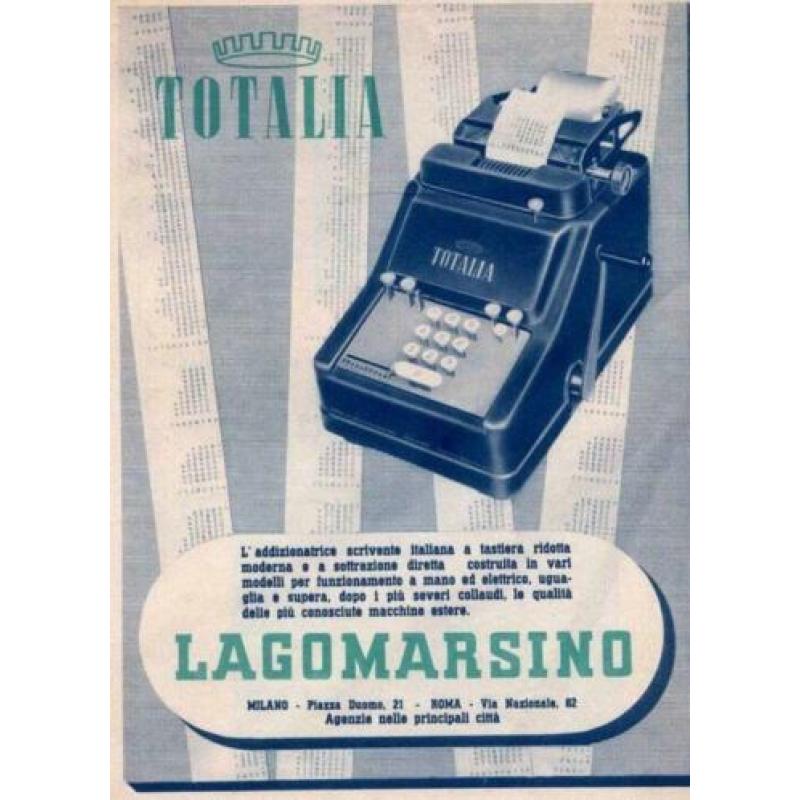 Oude totalia lagomarino, telmachine, Italië, kassa, rekenen