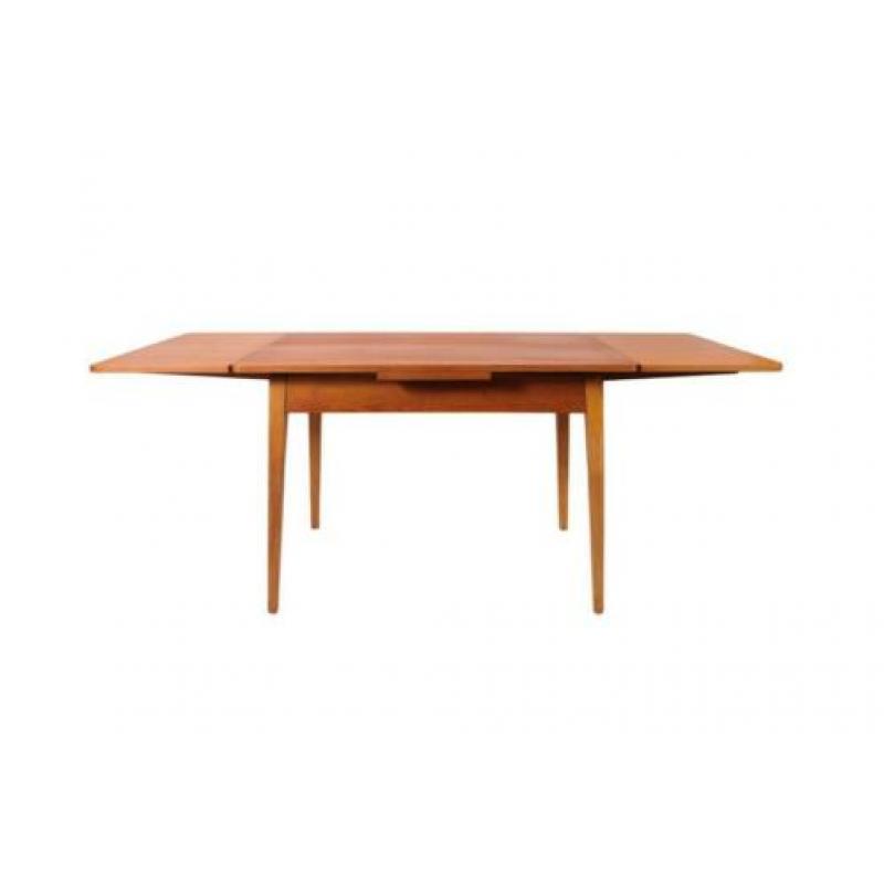 Vintage jaren 50 uitschuifbare eettafel