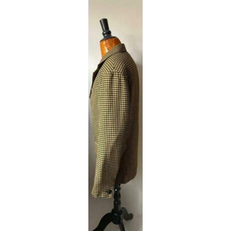Vintage. Frits Klarenbeek. Geruit colbert/jasje.mt 50.