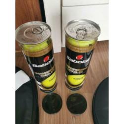 Babolat tennis rackets plus sport tas en tennisballen