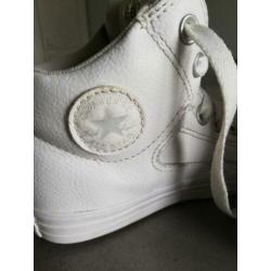 Witte sneakers all star converse en blauwe puma maat 29