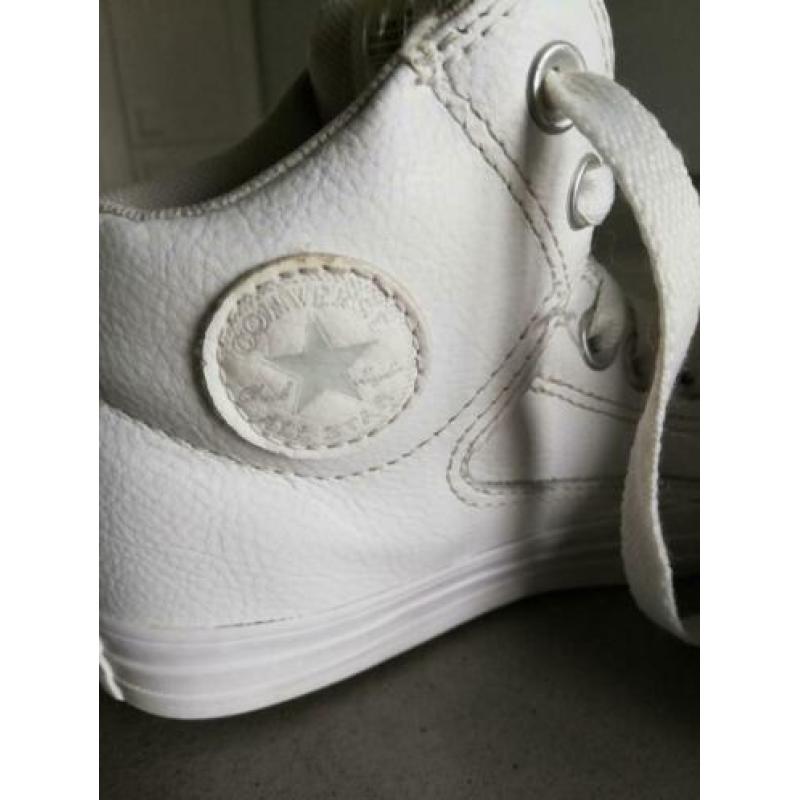 Witte sneakers all star converse en blauwe puma maat 29