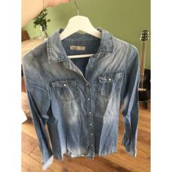 Pull&Bear spijkerblouse