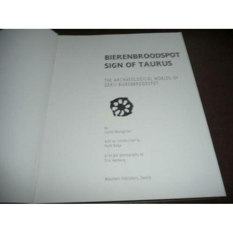 Bierenbroodspot - Sign of Taurus (signed gesigneerd handteke