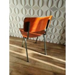 Vintage kantine stoel