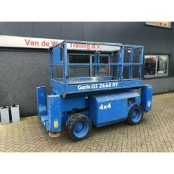 GENIE hoogwerker schaarlift GENIE GS2668 RT 4x4 kubota DIESE