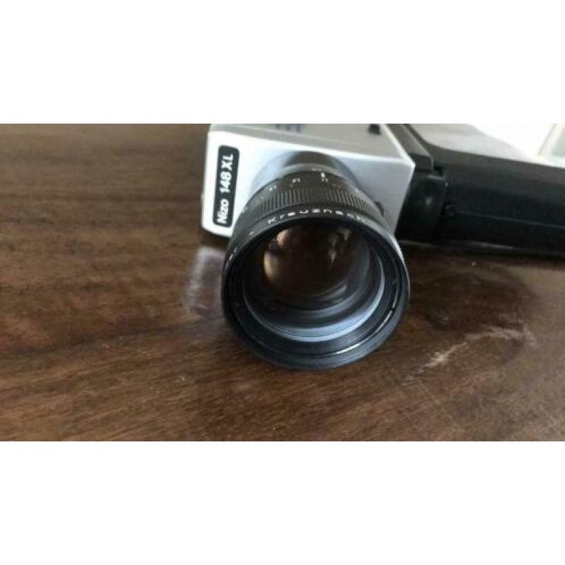 Braun Nizo 148 XL super 8 design camera werkt goed