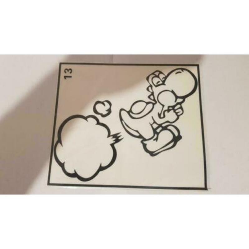 Macbook 13" of 15" sticker yoshi fart