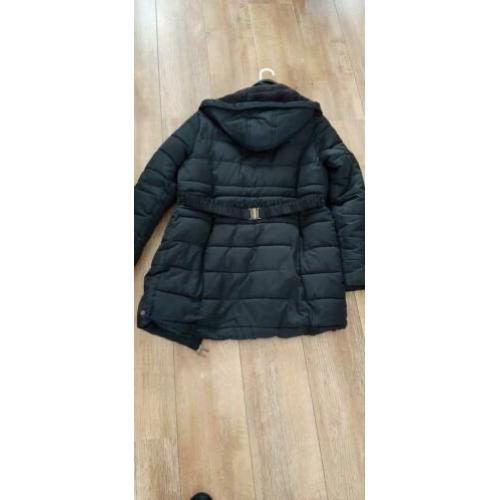 Zwarte Damesjas maat L...gekocht Jeans Center..gedragen