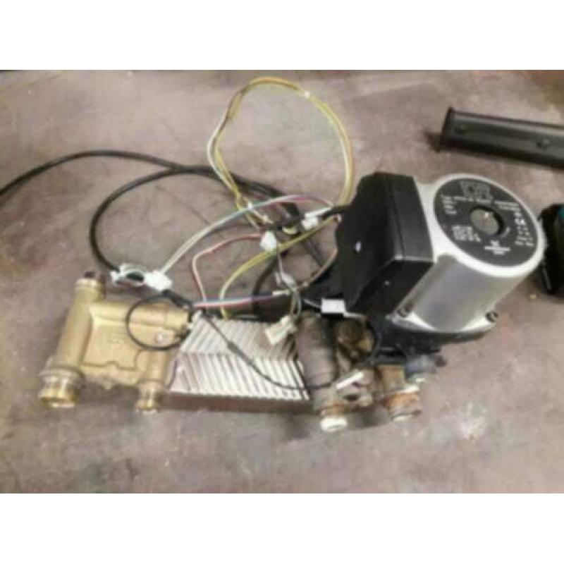 remeha avanta ventilator, warmtewisselaar, hydro blok, pomp