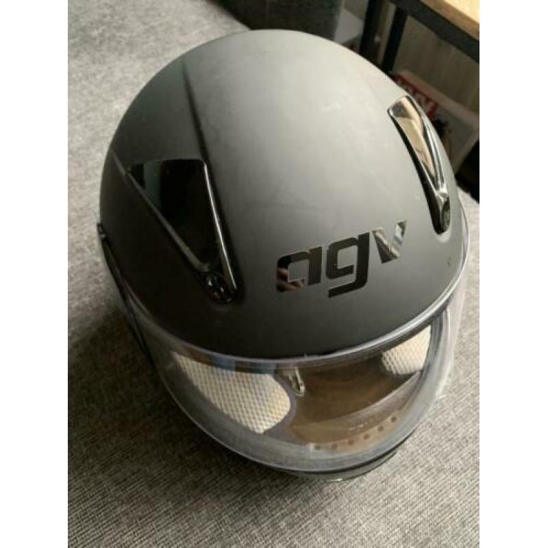 AGV-GP 1-S motorhelm s/m mat zwart air system