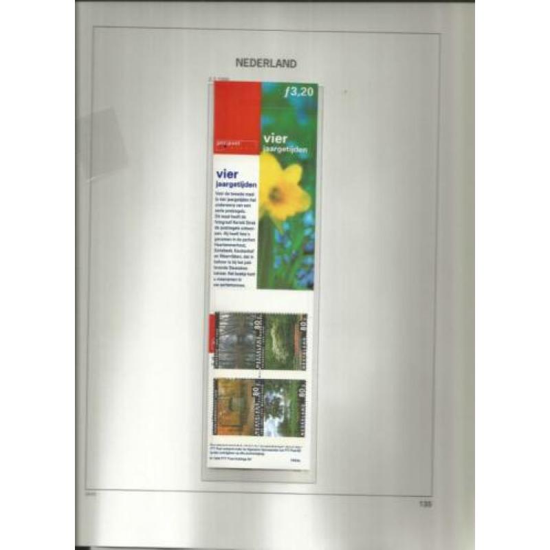 (kdv) zegels.blokjes/vellen uit 1999-2000 postfris zie scan