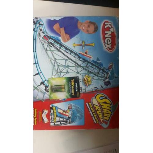Knex shark run roller coaster