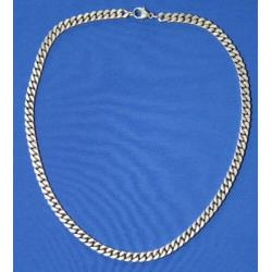 Schitterende Massieve 925 Sterling Zilver Gourmet Ketting